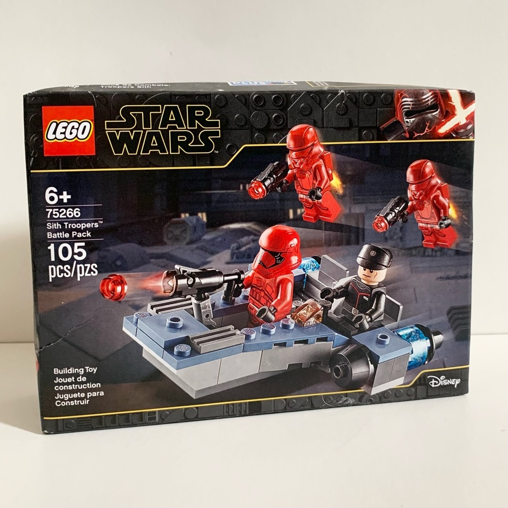 Lego Star Wars 4 minifigures and ship pack
